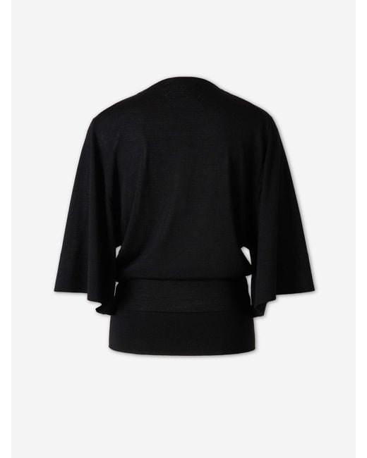 Jacquemus Black Top Point Mananco