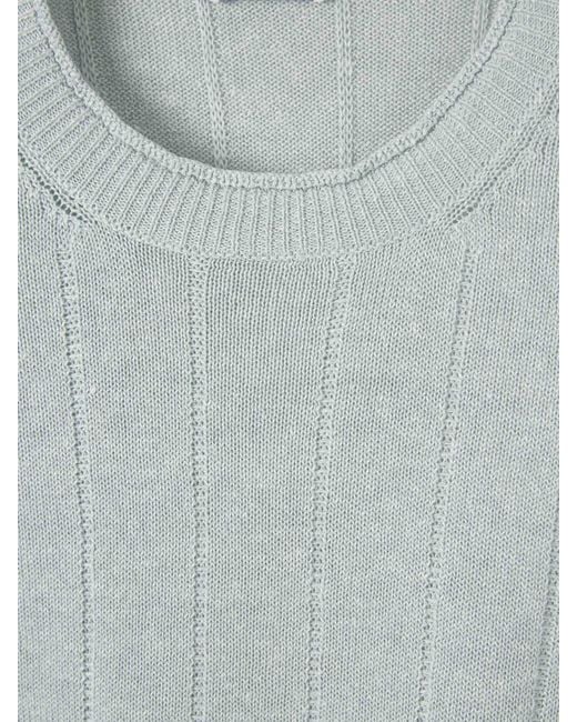 Santa Eulalia Blue Crew Neck Sweater for men
