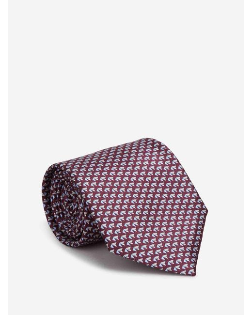 Brioni Krawattentasche in Purple für Herren