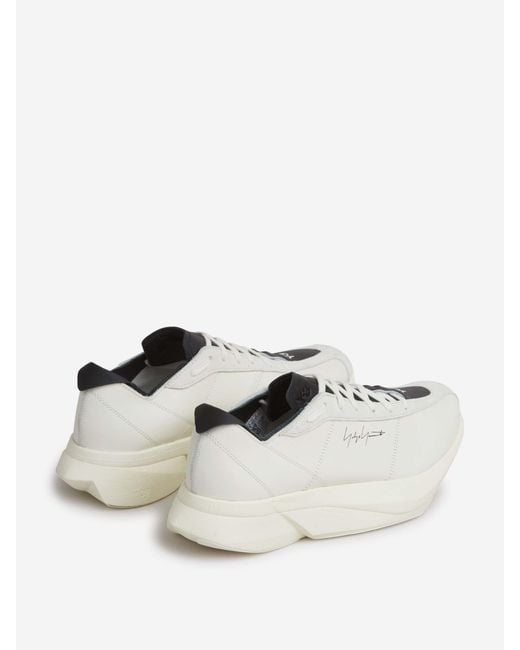 Y-3 White Sneakers Adios Pro for men