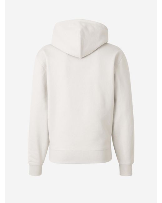 Sweat À Capuche En Coton Burberry pour homme en coloris White