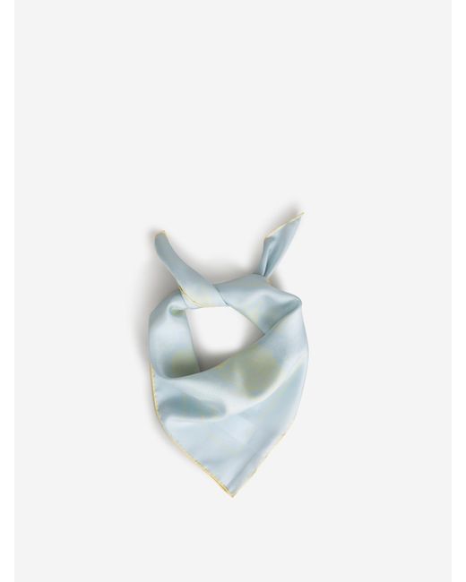 Jacquemus Blue Fular Seda Estampado By