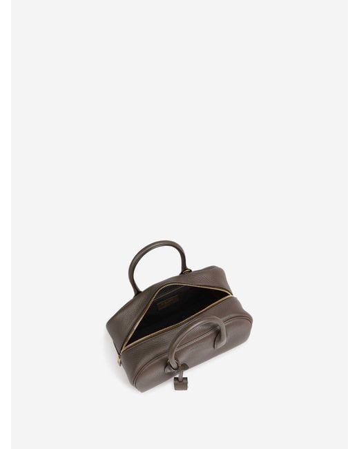 Saint Laurent Brown Boston Sac De Jour Bag