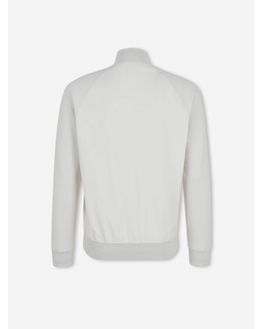 Gran Sasso White Technical Jacket for men