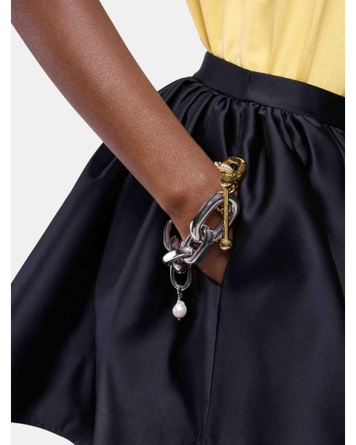 Rabanne Metallic Xl Link Bracelet