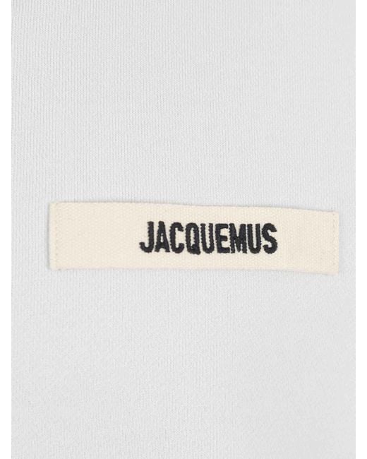 Jacquemus Blue Grosgrain Sweatshirt for men