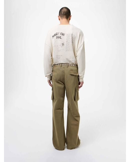 Our Legacy Green Mount Cargo Pants for men