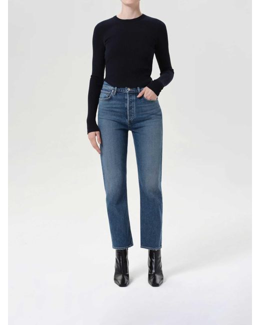 Agolde Blue 90's Pinch Jeans