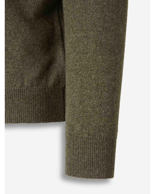 Santa Eulalia Green Long Sleeve Polo for men