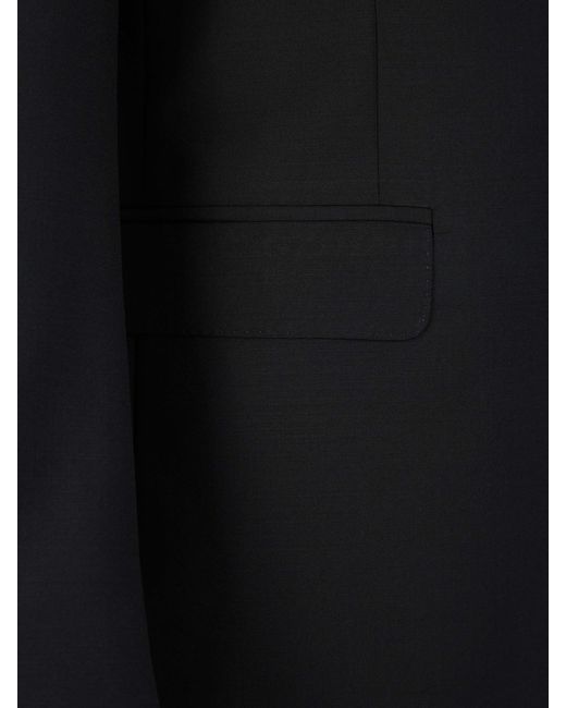 Canali Black Impeccable Wool Suit for men