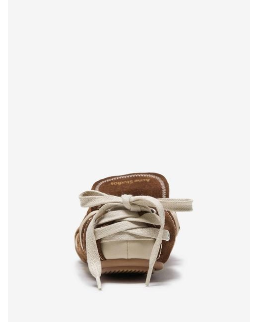 Acne Brown Wildleder-Sneaker