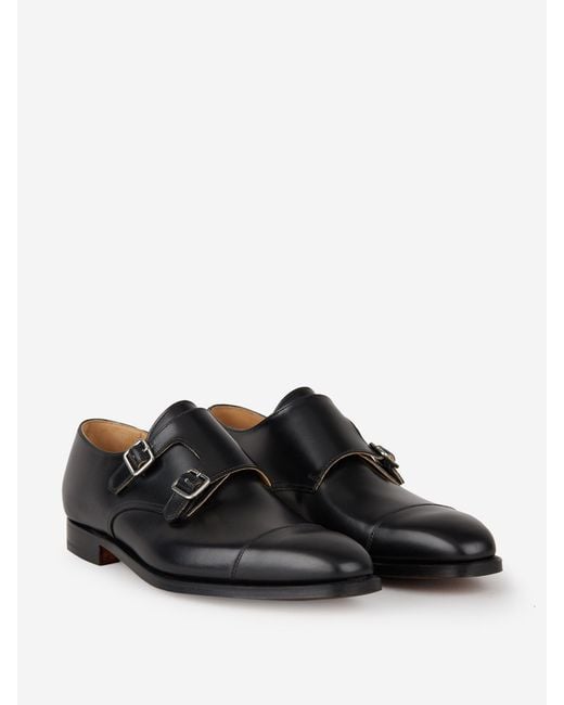 Crockett and Jones Black Zapatos Lowdes for men