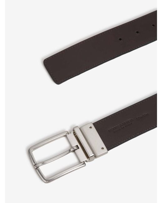 Bottega Veneta Black Reversible Intrecciato Belt for men