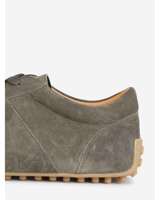Tod's Gray Suede Sneakers for men