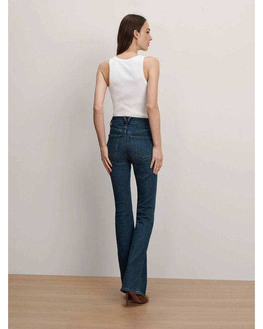 Veronica Beard Blue Beverly Flare Jeans
