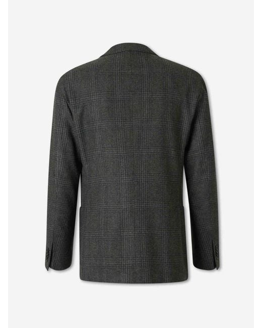Boglioli Black Blazer Straight Wool for men