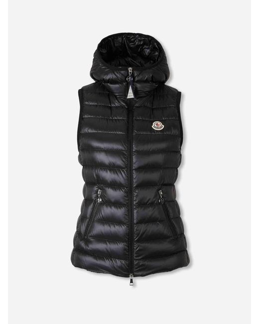 Chaleco Plumífero Glygosse Moncler de color Black