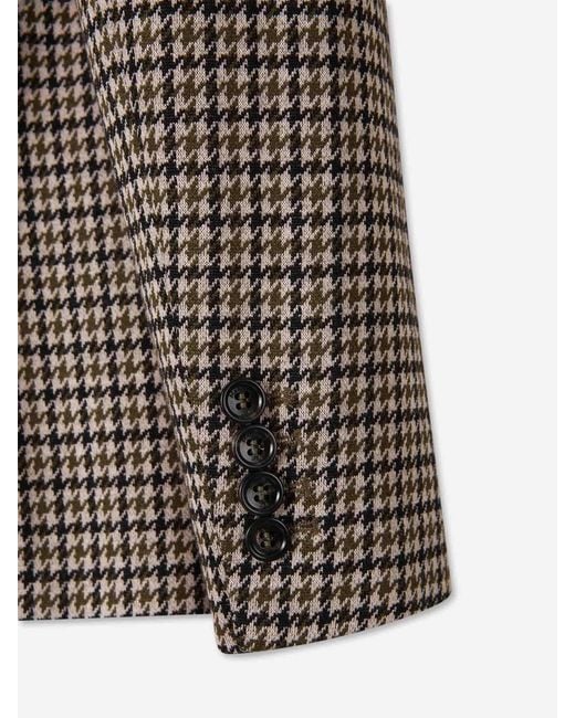 Max Mara Brown Double-Breasted Blazer