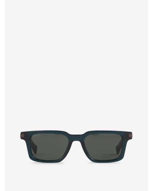 Zegna Gray Square Sunglasses for men