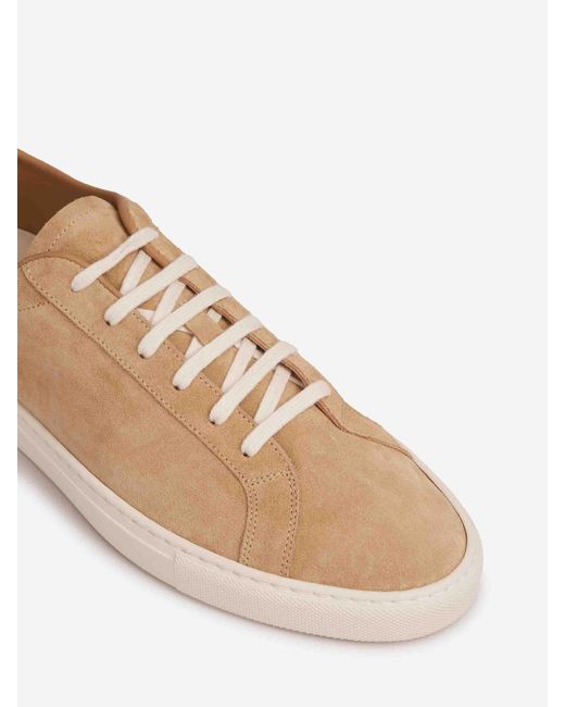 Common Projects Natural Sneakers Achilles Low for men
