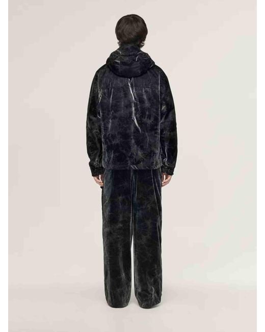 Y-3 Black Y-3 Marble Nylon Windbreaker for men