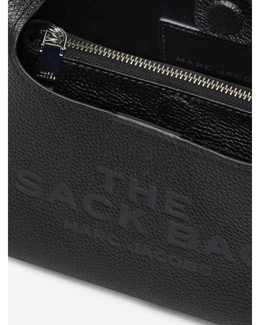 Bolso Mano The Mini Sack Bag Marc Jacobs de color Black