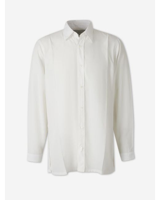 Setchu White Origami Shirt for men