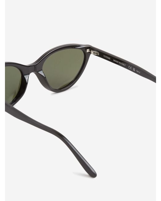 Totême Green So Cut-Eye Glasses