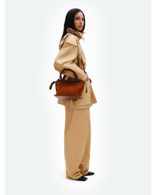 Wandler Brown Ida Leather Handbag