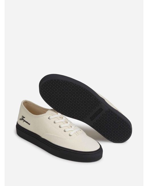 Jacquemus White Les Fefe Sneakers for men