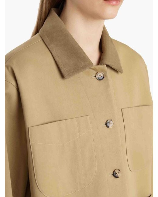 Khaite Natural Wyatt Short Jacket