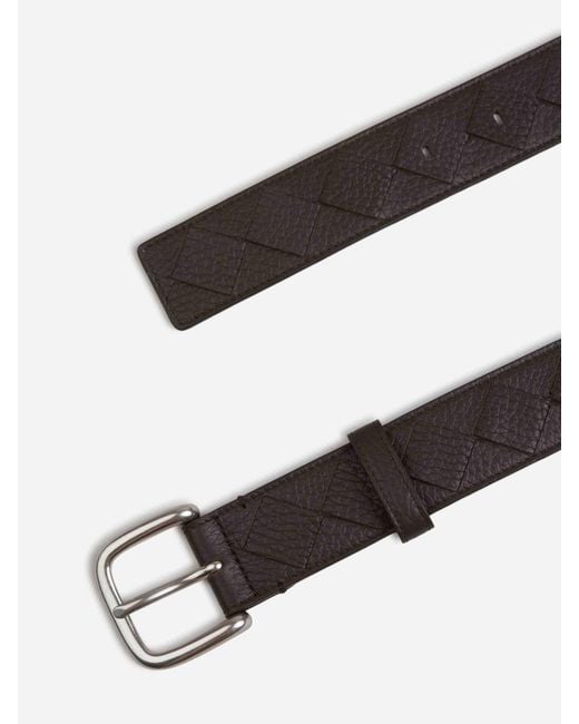 Bottega Veneta Multicolor Braided Leather Belt for men