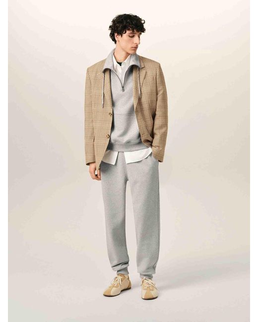 Joggers Algodón AMI de hombre de color Gray