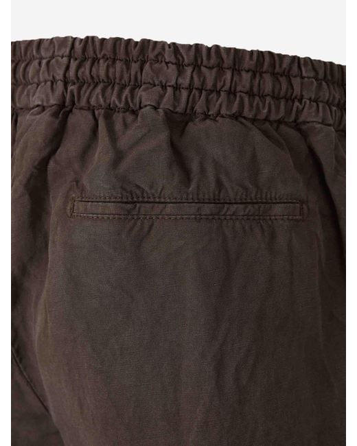Santa Eulalia Gray Straight Bermuda Shorts for men