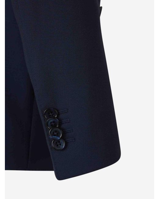 SCABAL® Blue Formal Wool Suit for men