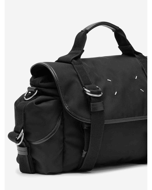 Maison Margiela Messenger Bag in Black for Men | Lyst