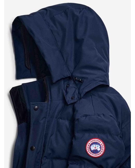 Canada Goose Blue Wyndham Short Feather Down Jacket for men
