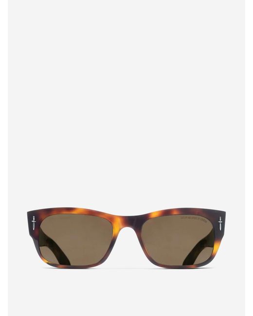 Cutler & Gross Multicolor Dagger Rectangular Glasses for men