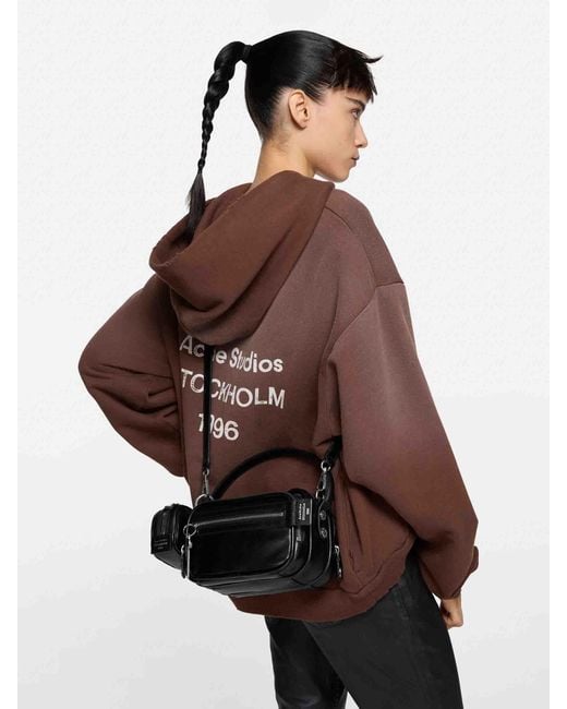 Acne Black Camero Kit Shoulder Bag for men