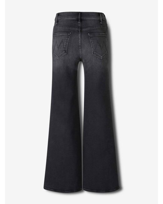 Mother Blue Die Hustler Roller Sneak Jeans