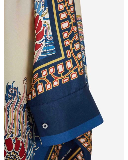 Chemise Foulard LaDoubleJ en coloris Blue