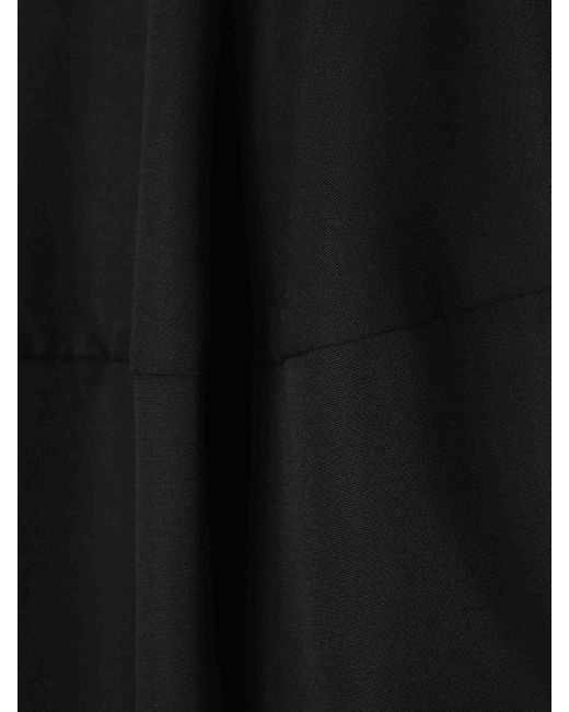 Jacquemus Black Oval Skirt