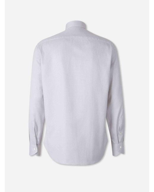 Camicia di Canali in Blue da Uomo