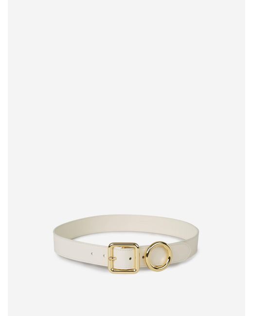 Jacquemus Natural Square Circle Belt