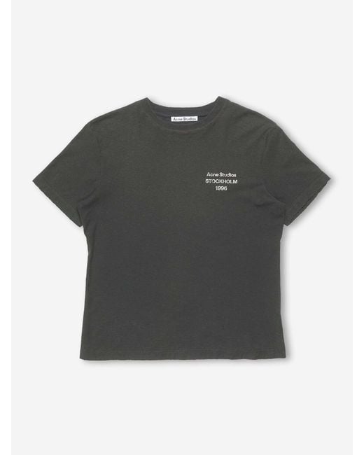 Acne Gray 1996 Logo Jersey for men