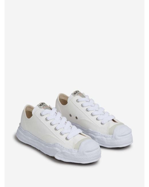 Maison Mihara Yasuhiro White Hank Og Sneakers for men