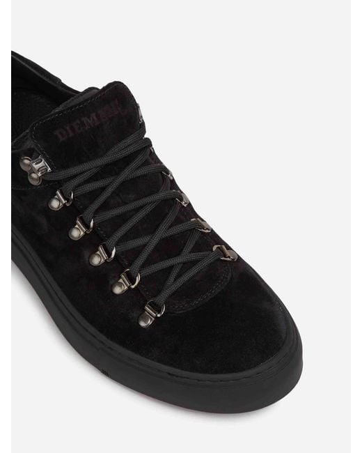 Diemme Black Marostica Low Sneakers for men