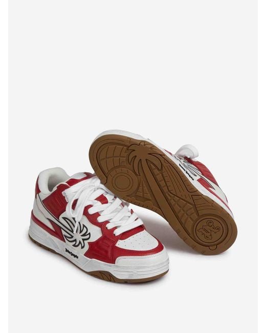Sneakers Venice Worn Out di Palm Angels in Red da Uomo