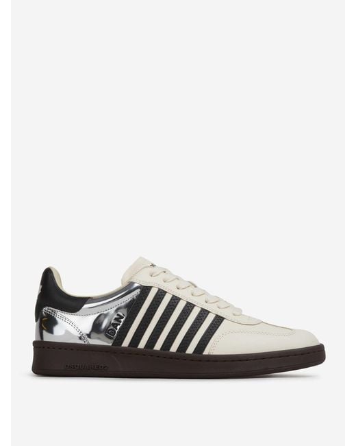 DSquared² White Boxer Sports Shoes for men