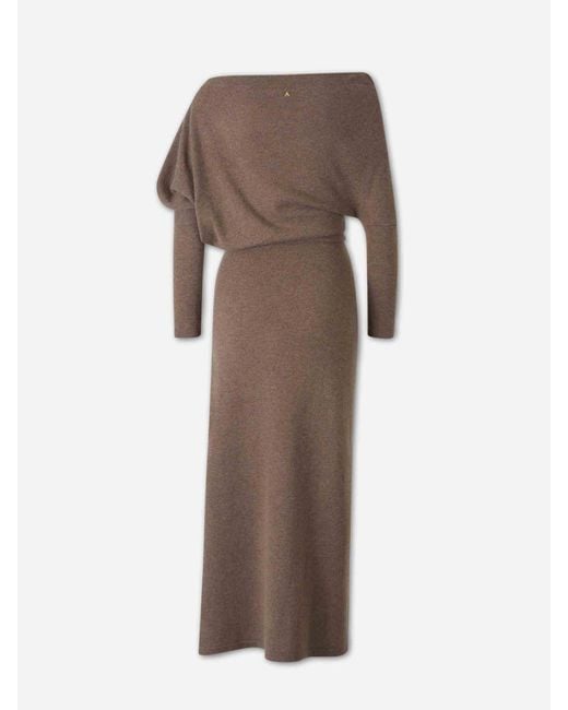 Altuzarra Brown Cashmere Maxi Dress